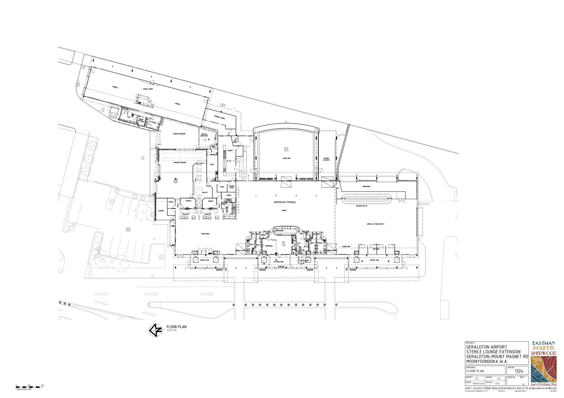 Greenough Terminal Floor Plan